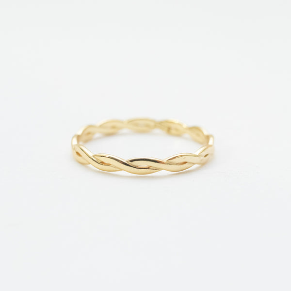 Gold Plated Infinity Ring