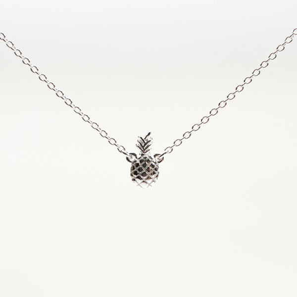 Silver Pineapple Necklace