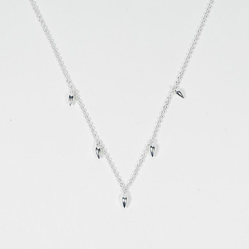 Silver Pods Necklace