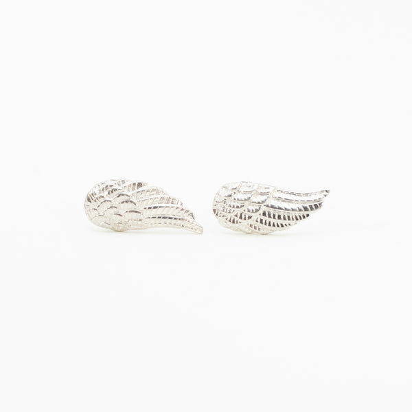 Silver Wing Studs