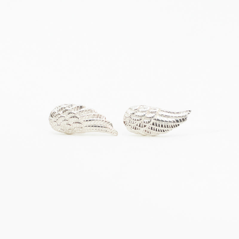 Silver Wing Studs