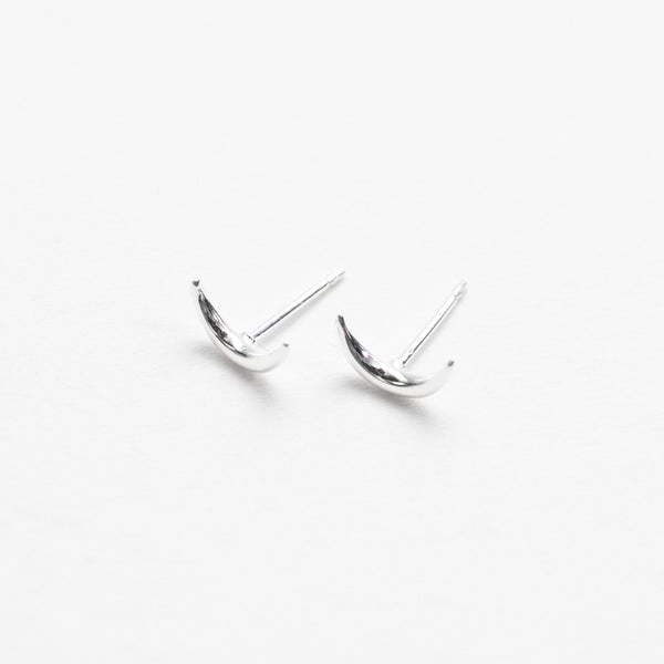 Silver Moon Studs
