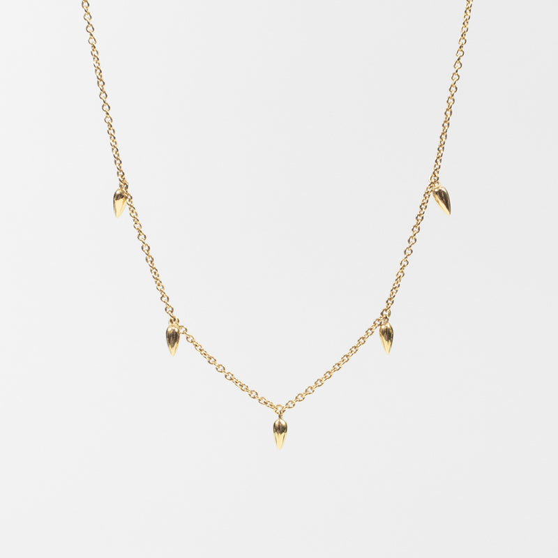 Gold Vermeil Pods Necklace
