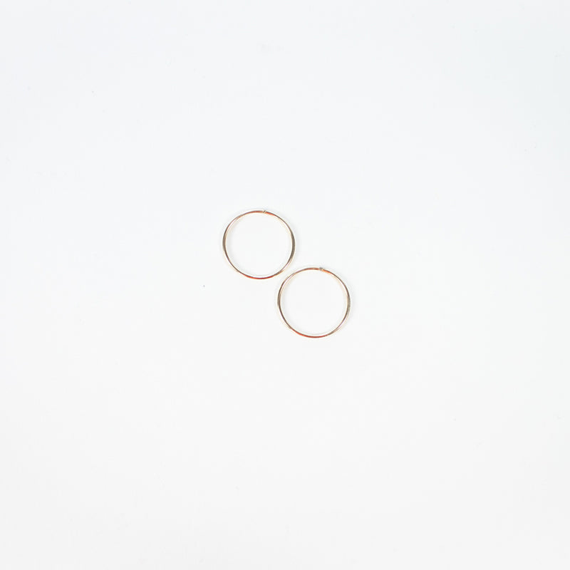 10K Yellow Gold Hoops
