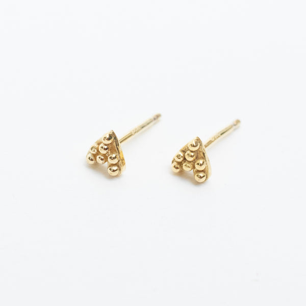 Extra Small Kebaikan Heart Studs