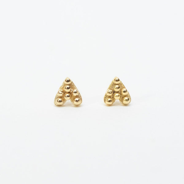 Extra Small Kebaikan Heart Studs