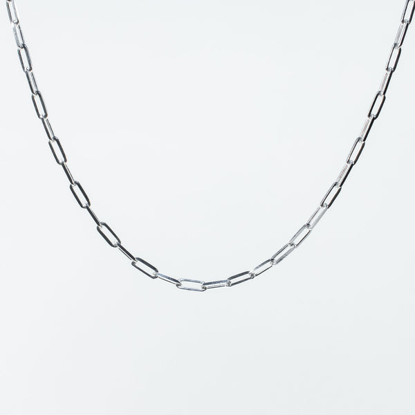 Silver Paperclip Chain