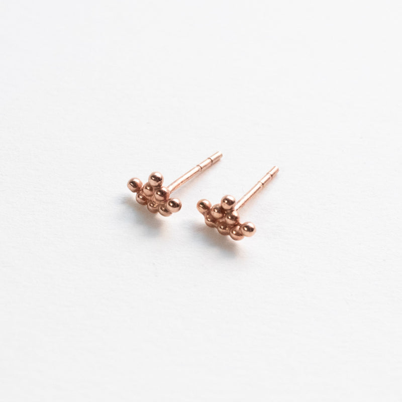 Rose Gold Plated Siyot Studs