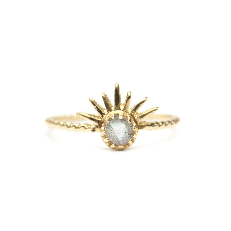 Gold Vermeil Solar Ring