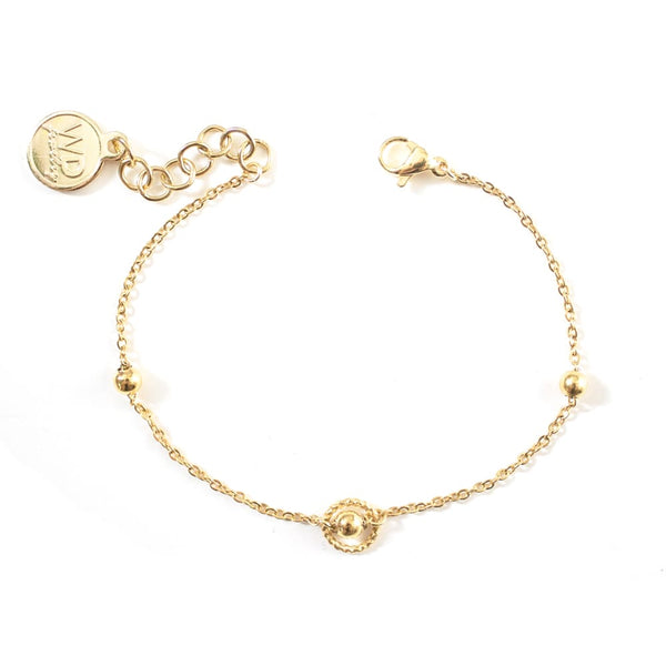 Gold Plated Anillo Bracelet