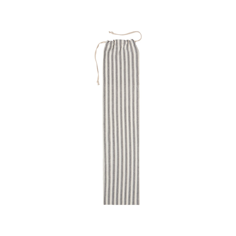 Striped Baguette Bag