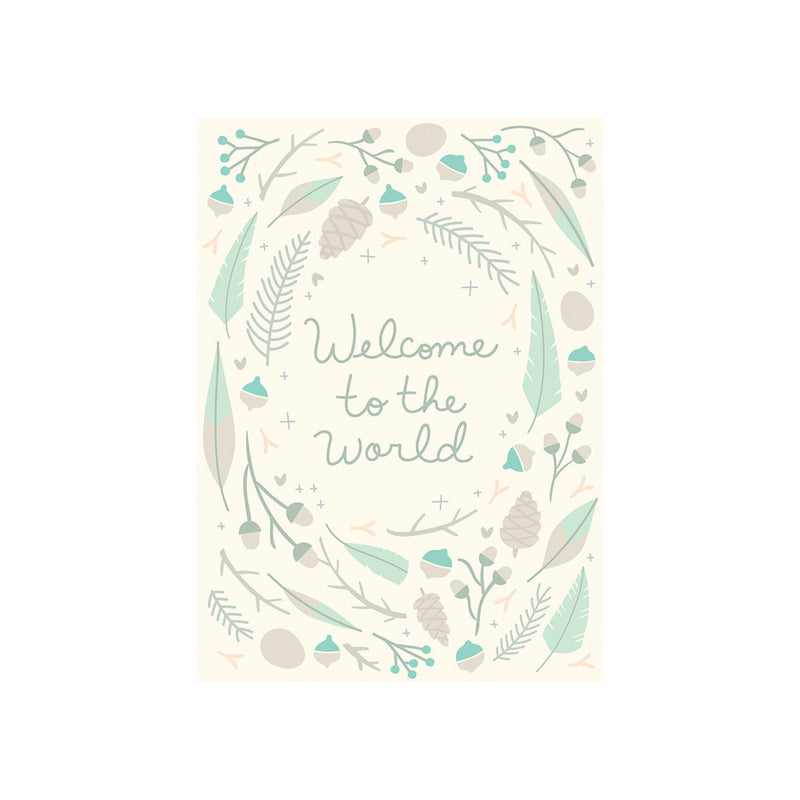 Welcome To The World Baby Card