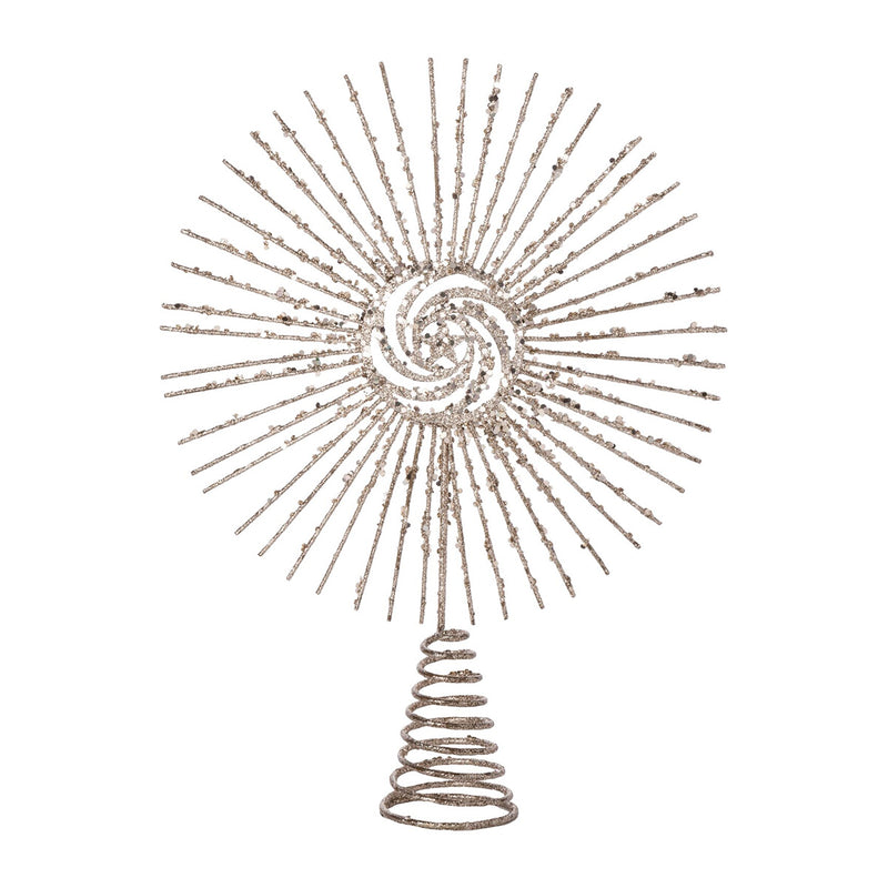 Champagne Burst Tree Topper