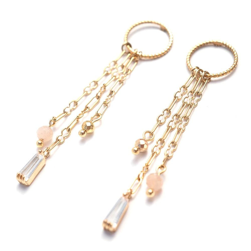 Gold Plated Charlie Earrings