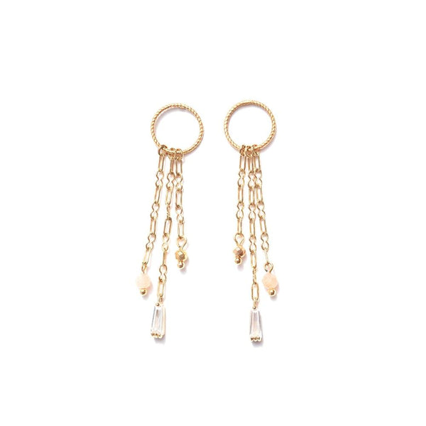 Gold Plated Charlie Earrings