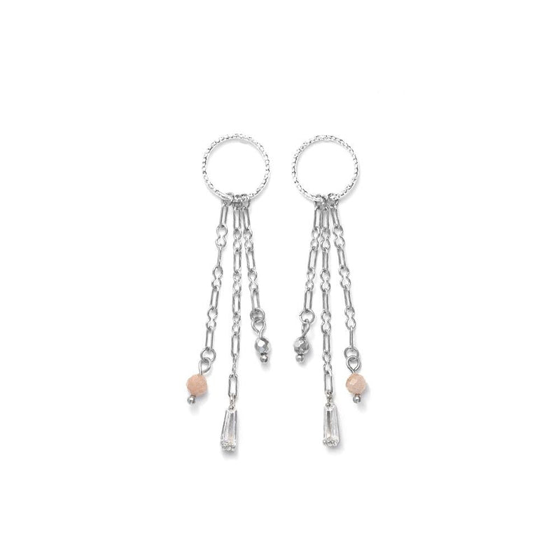 Silver Plated Charlie Earrings