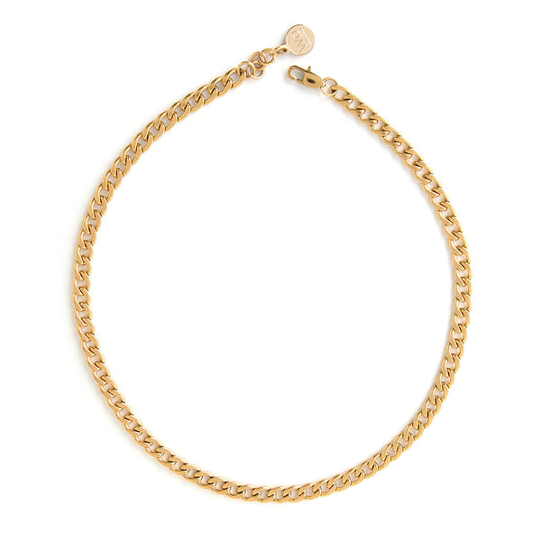 Gold Plated Cobain Necklace