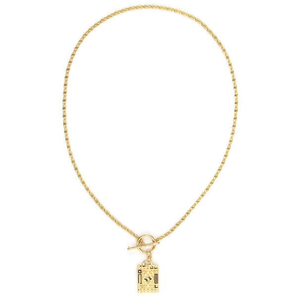 Gold Plated Damien Necklace