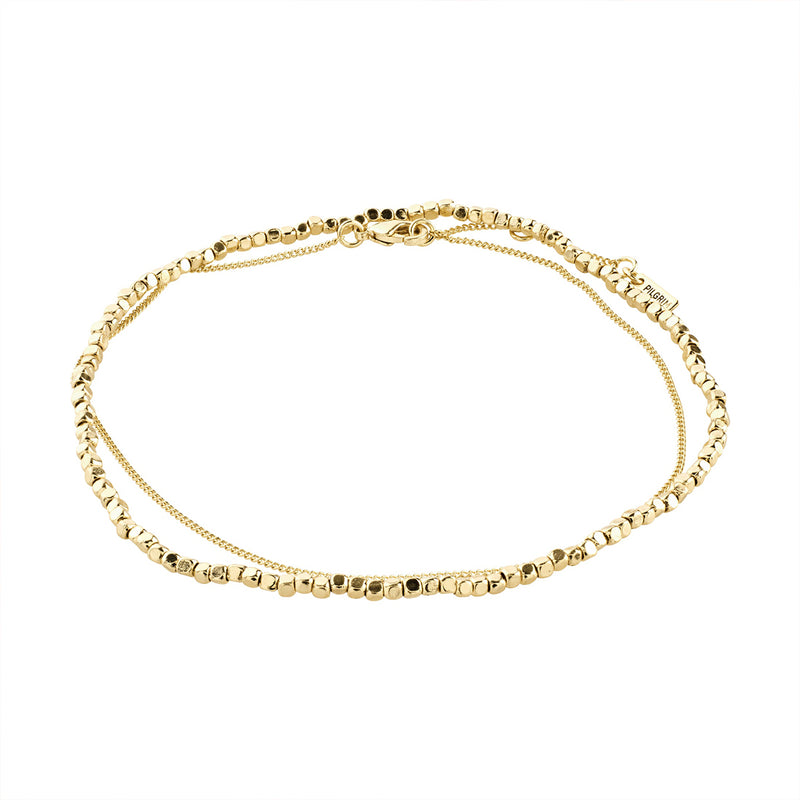 Dapne Gold Plated Ankle Chain