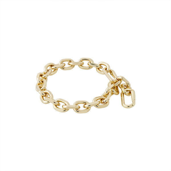 Euphoric Gold Plated Cable Chain Bracelet