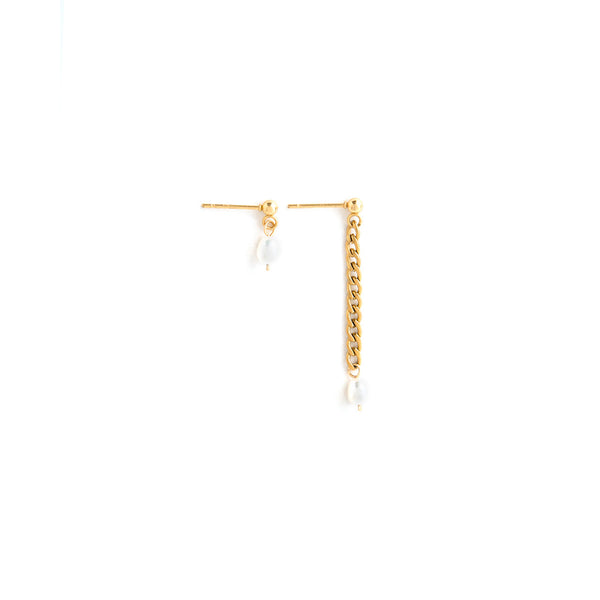 Gold Eperlan Earrings