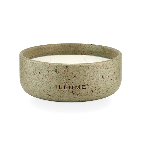 Small Patio Ceramic Candle
