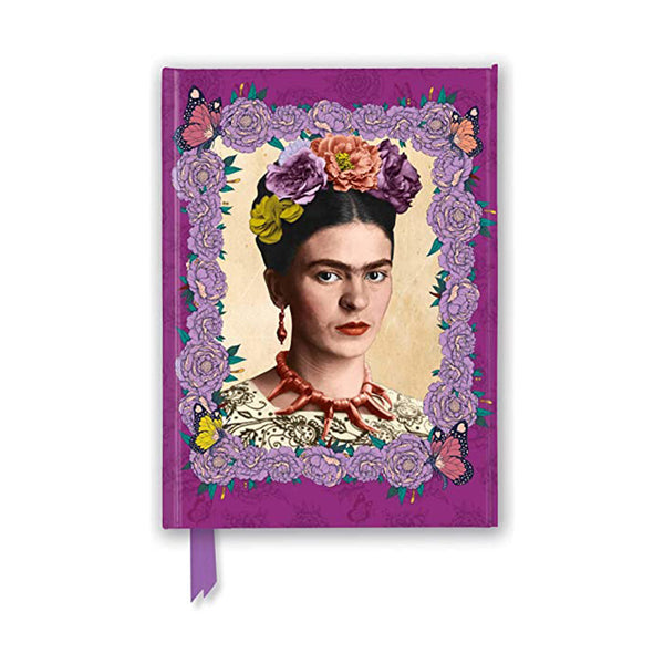 Purple Frida Kahlo Notebook