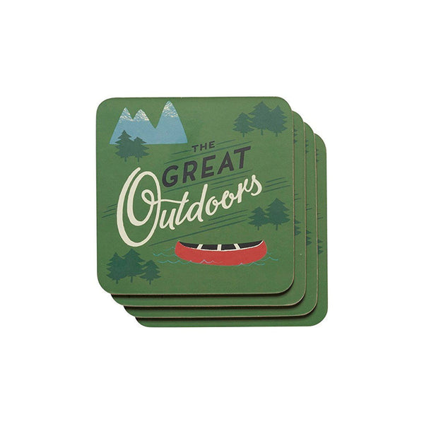 The Great Outdoor Coaster Set