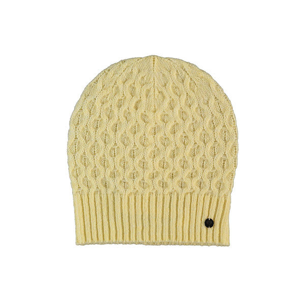 Cable Knit Melange Hat