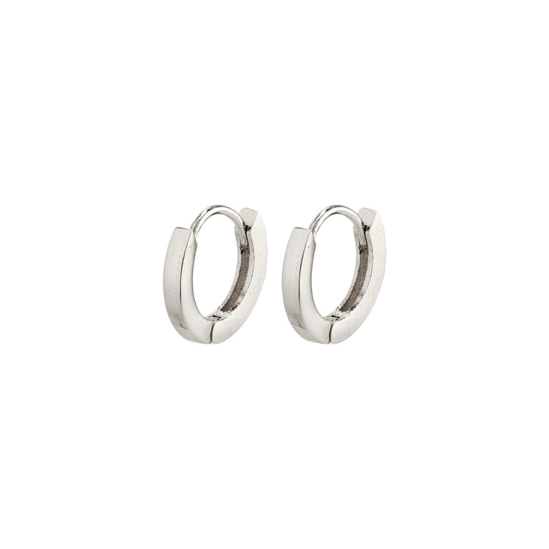 Arnelle Silver Plated Hoops