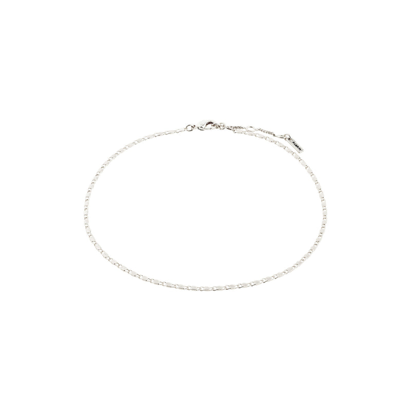 Parisa Silver Plated Ankle Chain