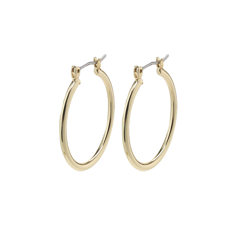 Layla Gold Plated Hoops