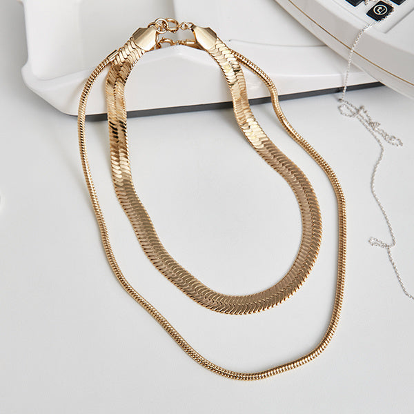 Reconnect Gold Plated Necklace