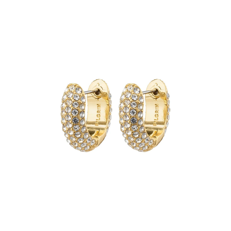 Lona Gold Plated Hoops