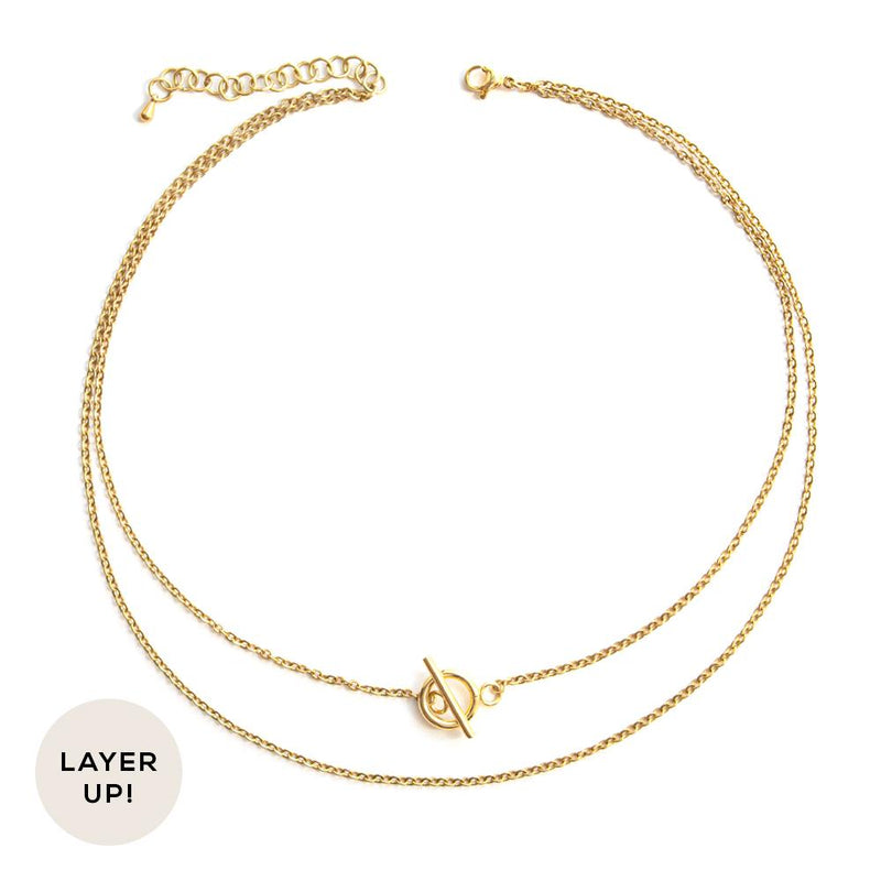Gold Plated Luck Necklace