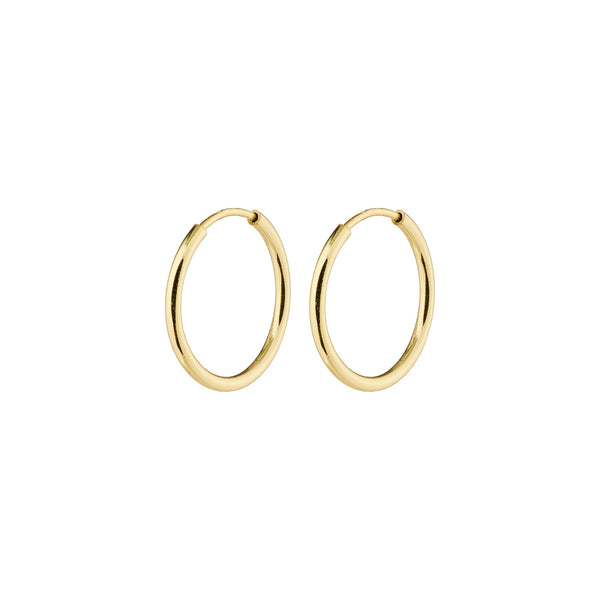 Mini Sanne Gold Plated Hoops