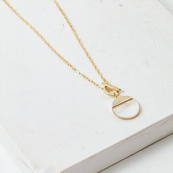 Gold Oasis Toggle Necklace