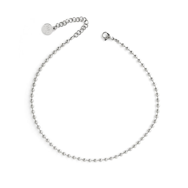 Silver Persia Ball Chain Necklace
