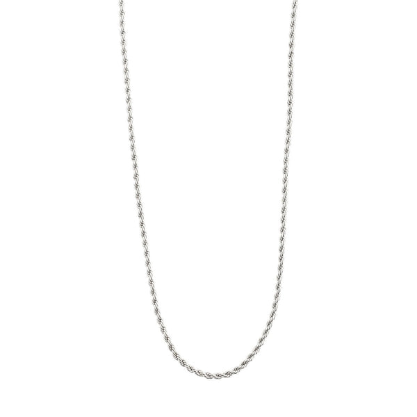 Pam Silver Plated Rope Chain