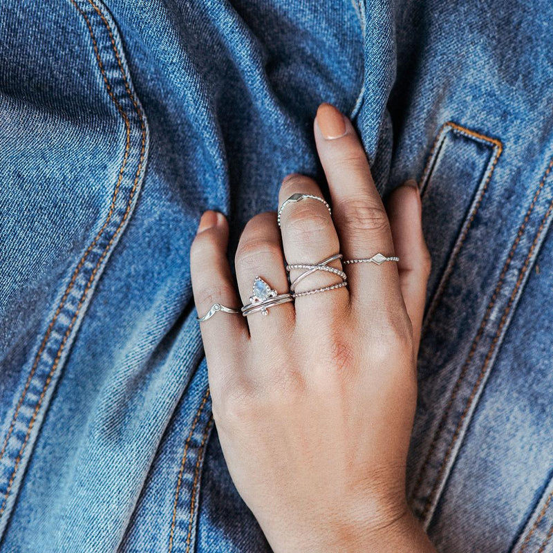 Silver Pera Ring