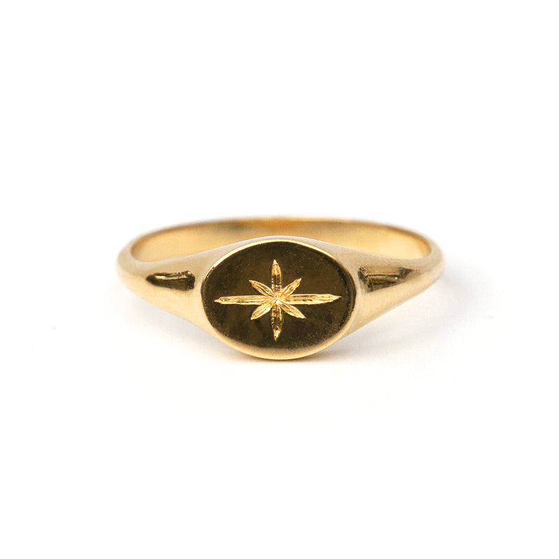 Gold Vermeil Sirius Ring