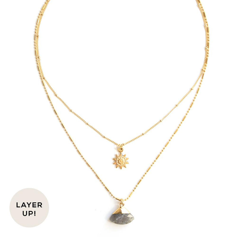 Gold Plated Sunny Necklace