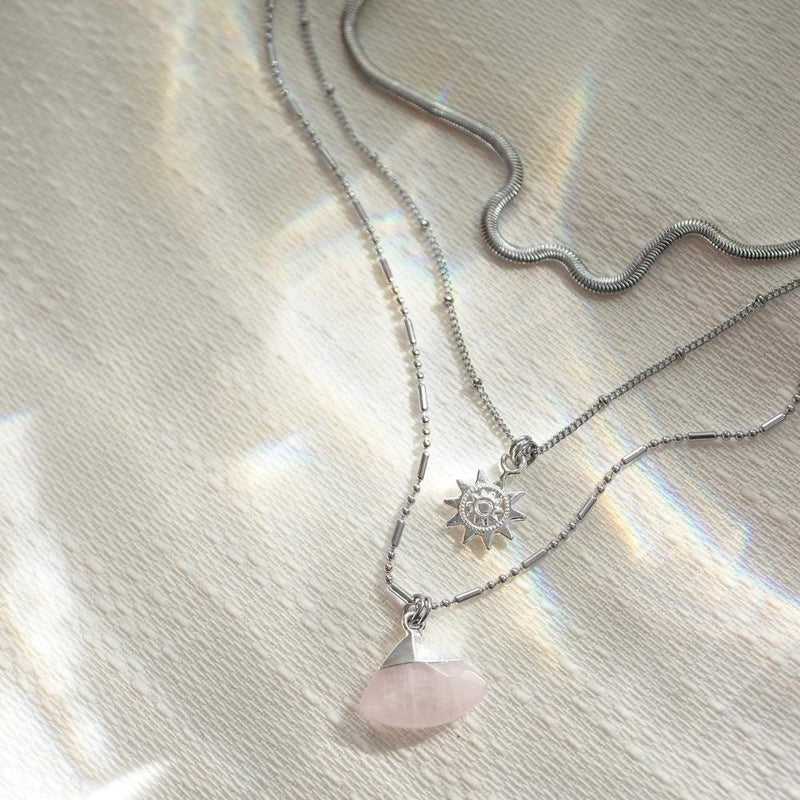 Silver Plated Sunny Necklace