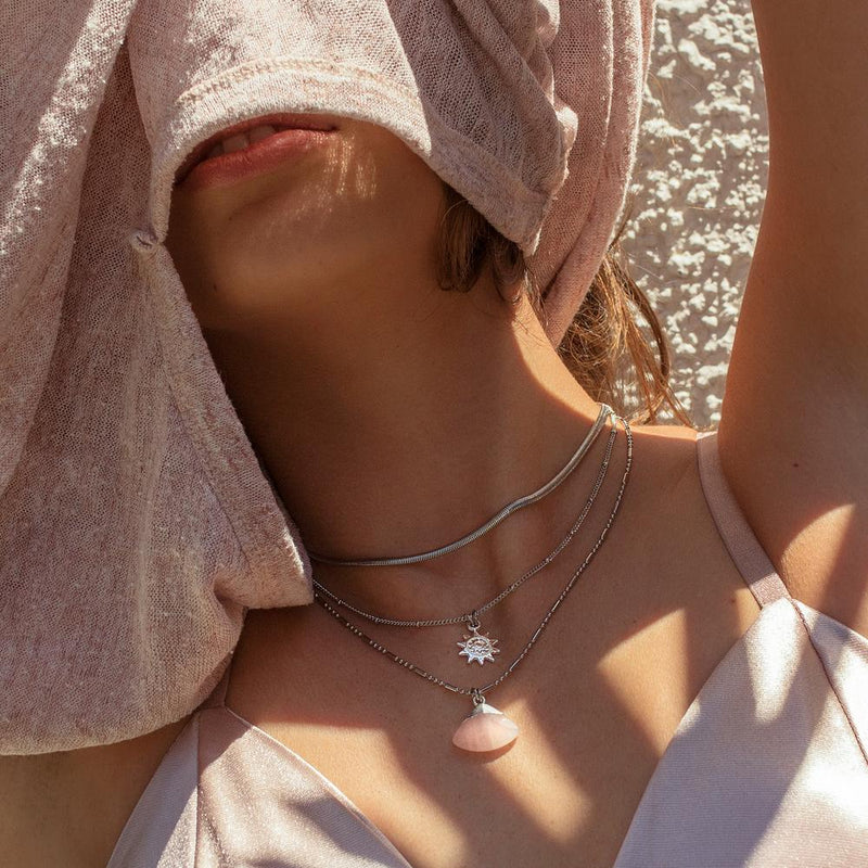 Sunny Silver Necklace