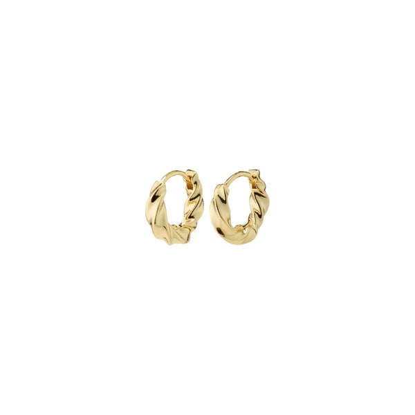 Taffy Micro Gold Plated Hoops