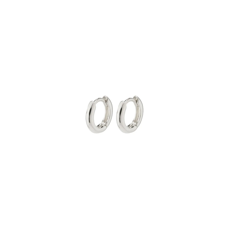 Tyra Mini Silver Plated Hoops