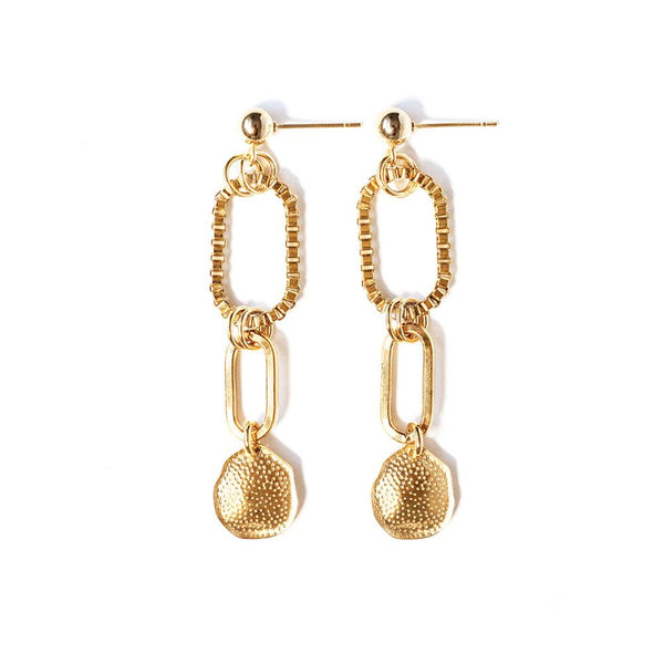 Venise Gold Plated Earrings